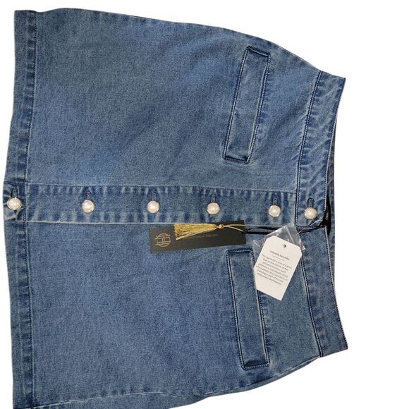 House of Harlow 1960 Blue Denim Apparel - Picture 3 of 6